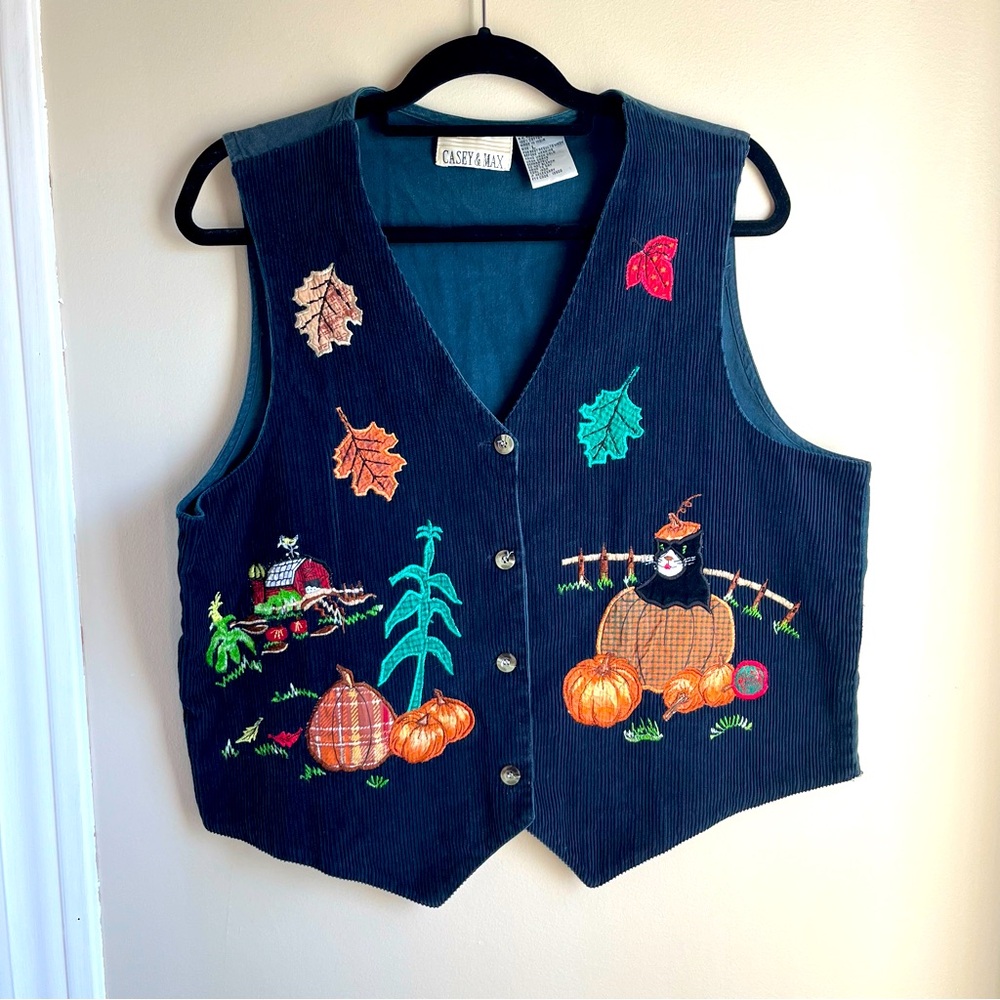 Vintage Autumn vest